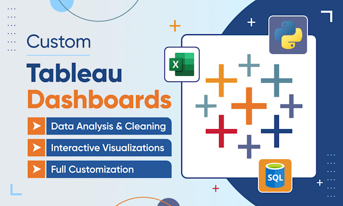 Gig Preview - Create stunning, professional tableau dashboards