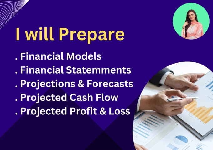 Gig Preview - Prepare projected cashflow, financial models, forecasts and financial statements