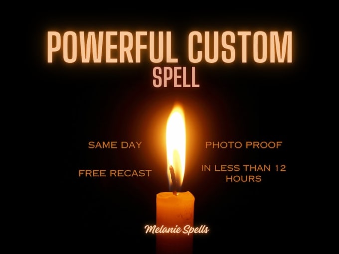 Bestseller - powerful custom spell, custom, made magic, white, black magic, same day casting