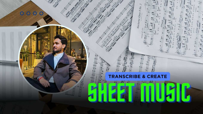 Gig Preview - Transcribe your music into sheet music