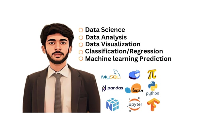 Gig Preview - Do data analysis, visualization and machine learning in jupyter notebook