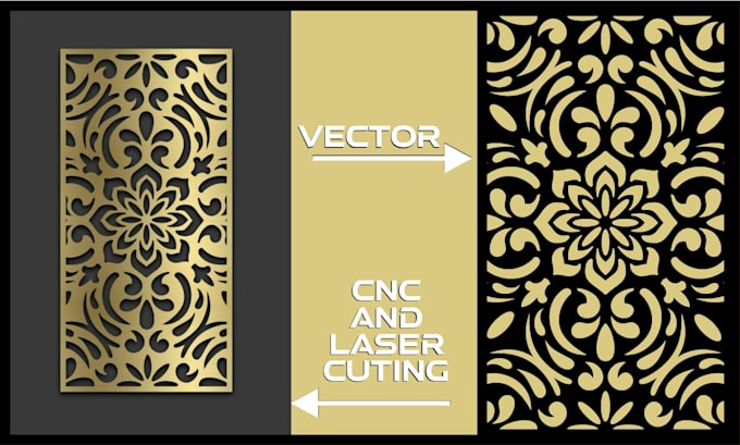 Gig Preview - Do 2d vector design for laser cut co2, cnc and plotter