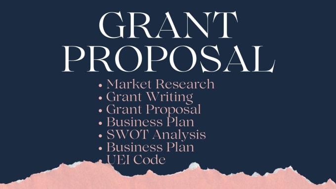 Gig Preview - Do grant writing,  proposal, research, market research, rfp, business plan, bid