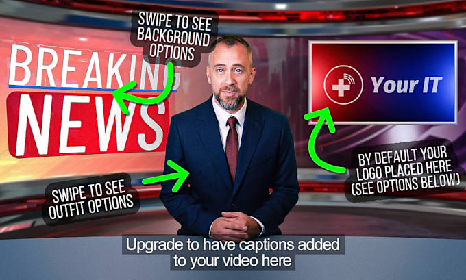 Gig Preview - Record your best british breaking news style video