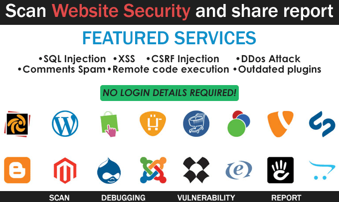 Gig Preview - Do full security scan of your website and share report