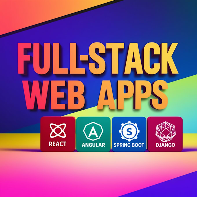 Bestseller - build scalable web apps with react, angular, spring boot, django