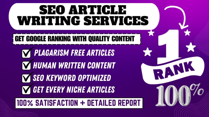 Gig Preview - Write engaging blog posts, SEO articles, website content