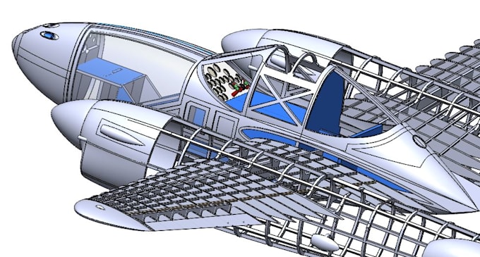 Gig Preview - Design cad model for 3d print sls sla fdm