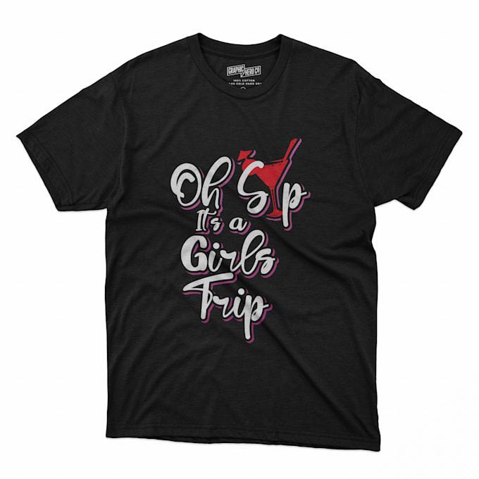 Gig Preview - Do custom and trendy typography t shirt design