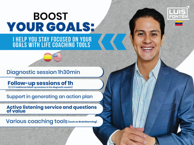 Gig Preview - Boost your goals with life coaching sessions