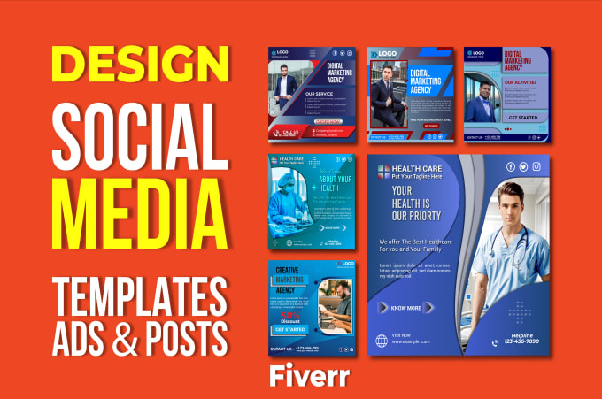 Bestseller - add facebook marketing social media instagram  design post