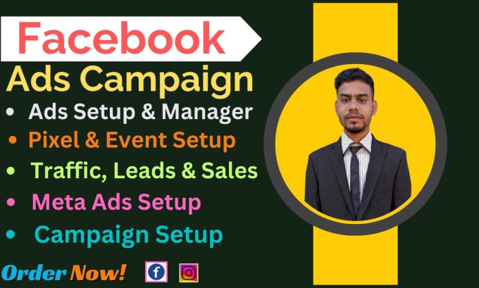 Gig Preview - Be your expert facebook ads campaign manager