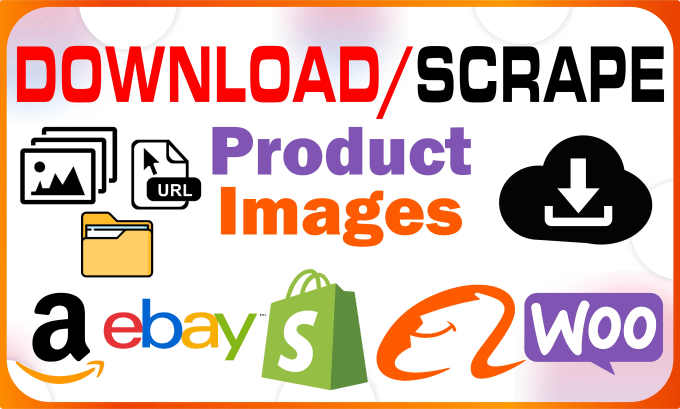 Gig Preview - Scrape download product images for your ecommerce store