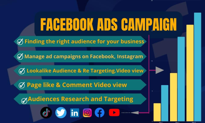 Gig Preview - Do set up best facebook ads campaign ,instagram ads optimize and  manage