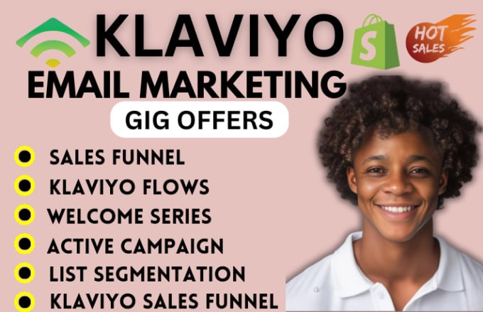 Bestseller - boost shopify sales with custom klaviyo email marketing ,sales funnels