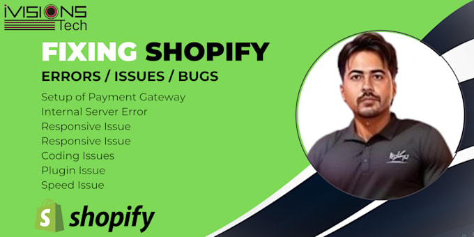 Gig Preview - Fix shopify errors, mobile issues and customize theme coding