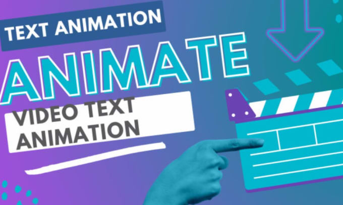 Gig Preview - Make a typography text animation and logo animation