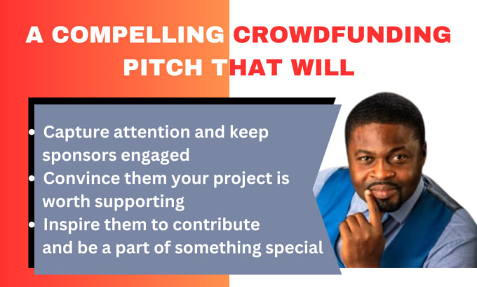 Gig Preview - Write compelling and persuasive crowdfunding pitch that attract backers