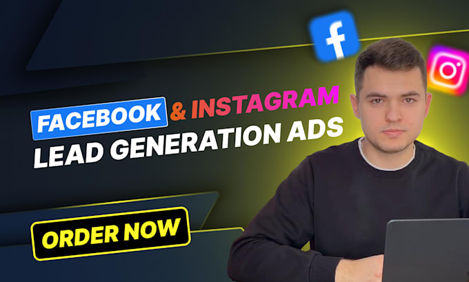 Gig Preview - Set up and manage your facebook and instagram lead generation ads