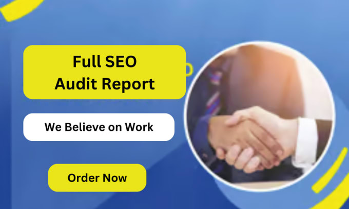 Gig Preview - Provide detailed website SEO audit report and highlight the major issues