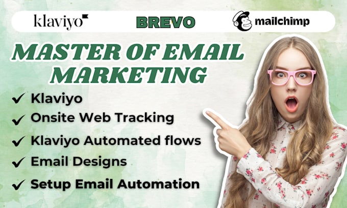 Gig Preview - Setup klaviyo shopify email marketing flows automation for klaviyo campaign