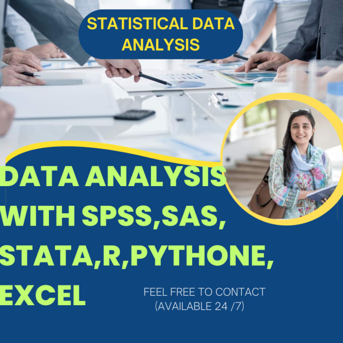 Gig Preview - Do statistical data analysis and projects using r, spss, excel or python