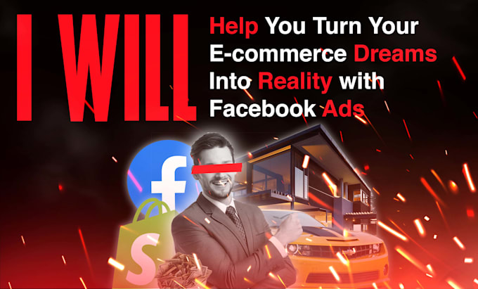 Gig Preview - Run profitable facebook ads campaign for your ecom store