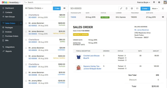 Gig Preview - Seamlessly integrate your systems with zoho one API