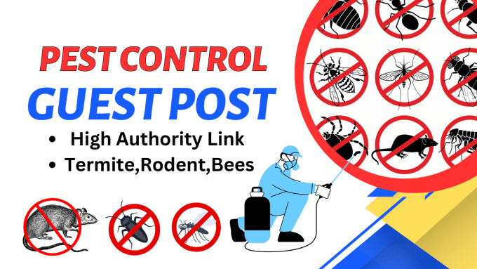 Gig Preview - Publish pest control guest post pet guest post and gardening guest post