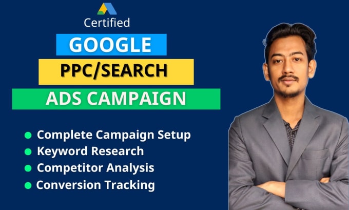 Gig Preview - Help you to create google search ads PPC campaign