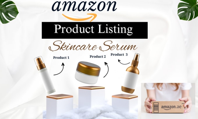 Gig Preview - Create amazon product listings SEO product description and design product image