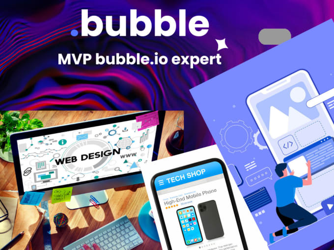 Gig Preview - Develop your responsive bubble io web app for you