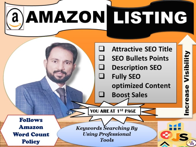 Gig Preview - Amazon listing optimization to boost  sales