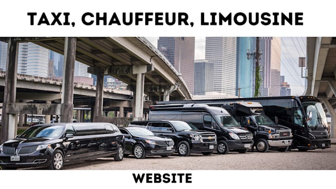 Gig Preview - Build taxi website, taxi booking website, chauffeur and limousine website