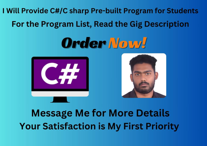 Gig Preview - Provide csharp prebuilt captcha programs for students