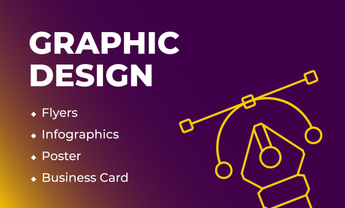 Gig Preview - Be your pro graphic designer