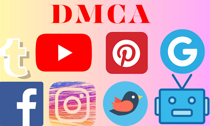 Gig Preview - Report and remove content google,instagram,youtube,tiktok,reddit under dmca