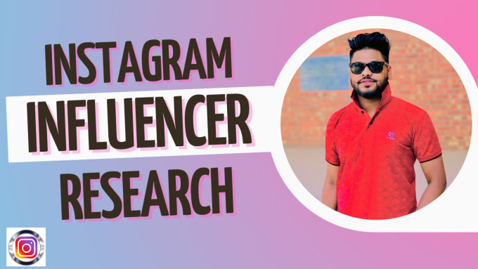 Gig Preview - Do find best instagram influencer research for instagram marketing