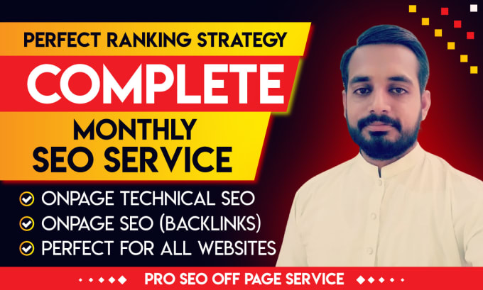 Gig Preview - Do high dr monthly seo with manual link building backlinks service