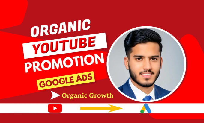 Gig Preview - Do super fast organic youtube video promotion with google ads