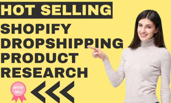 Gig Preview - Do shopify dropshipping product research or find shopify winning products