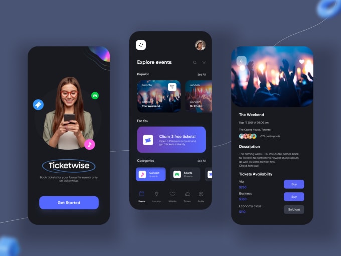 Gig Preview - Build ai event booking app, ticket booking app, hotel booking app,ai booking app