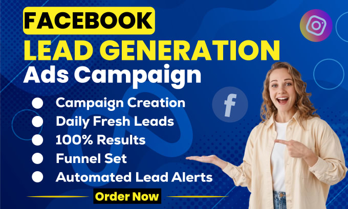 Gig Preview - Setup facebook lead generation ads for your business