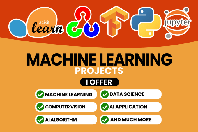 Bestseller - do ai in python, machine learning, data science, opencv