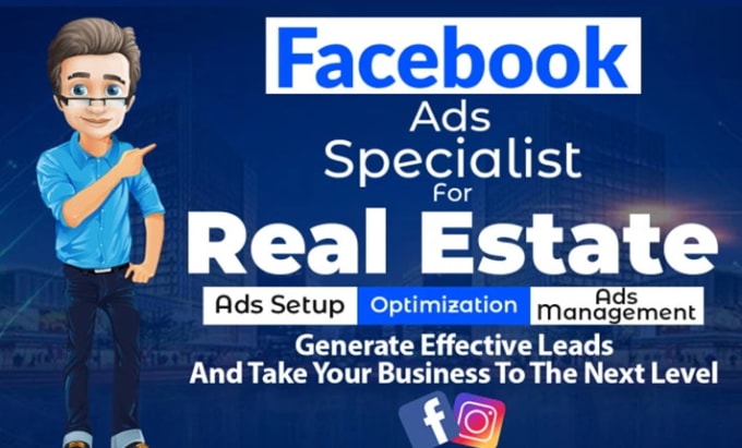 Gig Preview - Do real estate marketing, realty advertising, lead generation by facebook ads