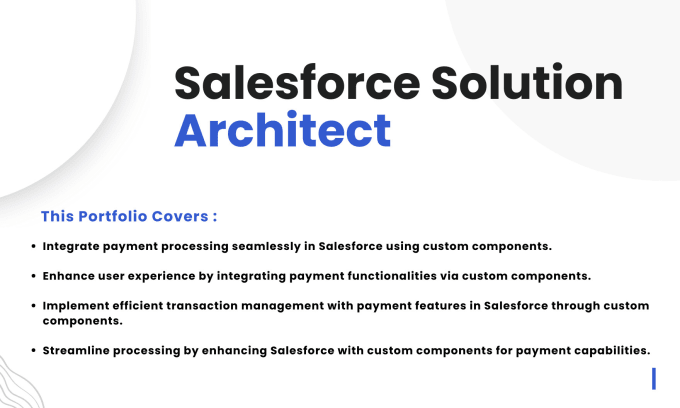 Gig Preview - Be your salesforce architect and consultant