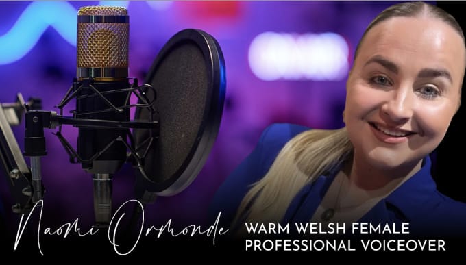 Bestseller - write and record a warm welsh female voice over in welsh or english