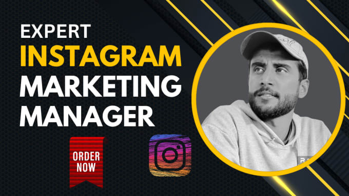 Gig Preview - Be your social media marketing manager and content creator