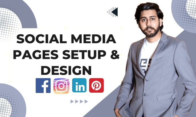 Gig Preview - Create facebook, instagram and linkedin business page