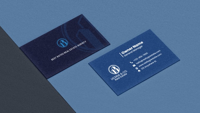 Gig Preview - Do unique business card in 6 hours with free t shirt design